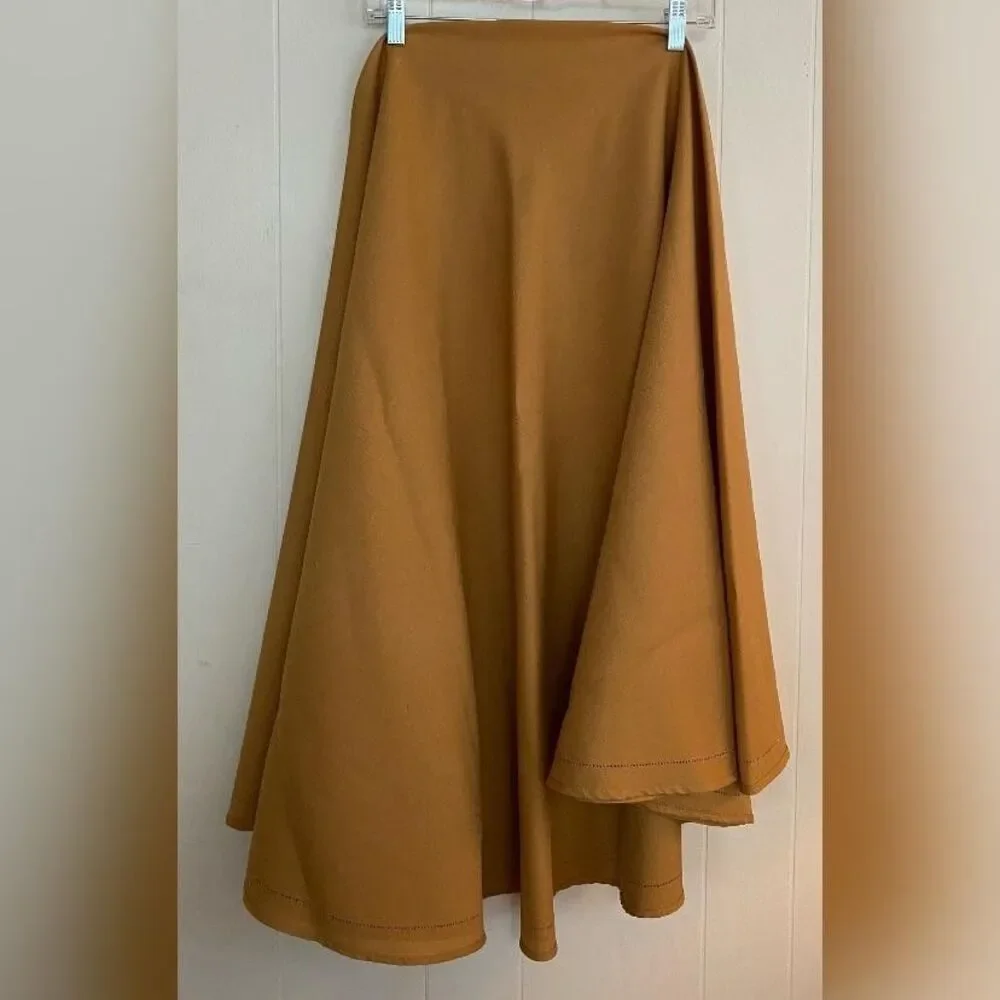 Gold Round Tablecloth 70